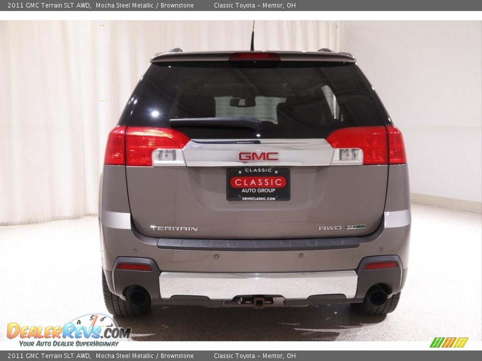 2011 GMC Terrain SLT AWD Mocha Steel Metallic / Brownstone Photo #16
