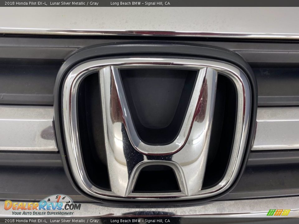 2018 Honda Pilot EX-L Lunar Silver Metallic / Gray Photo #8