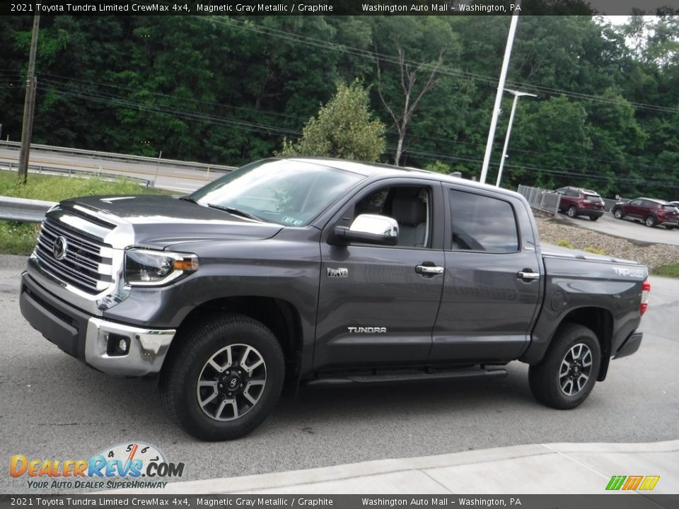 2021 Toyota Tundra Limited CrewMax 4x4 Magnetic Gray Metallic / Graphite Photo #17