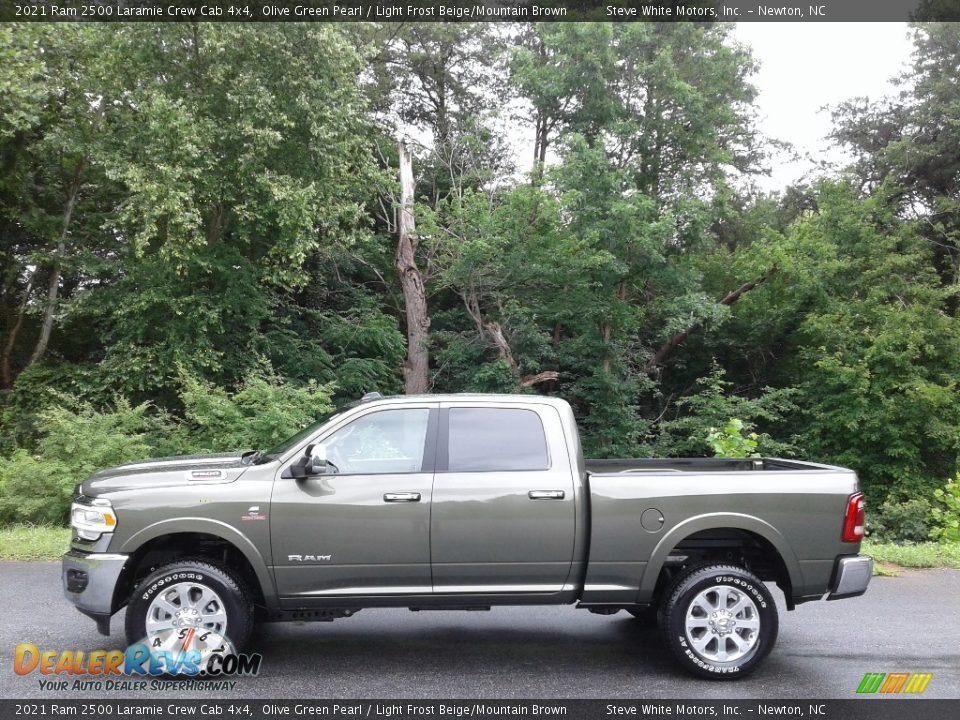 Olive Green Pearl 2021 Ram 2500 Laramie Crew Cab 4x4 Photo #1