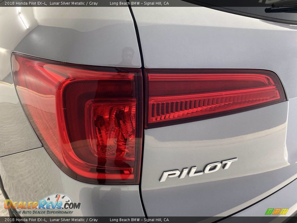 2018 Honda Pilot EX-L Lunar Silver Metallic / Gray Photo #9