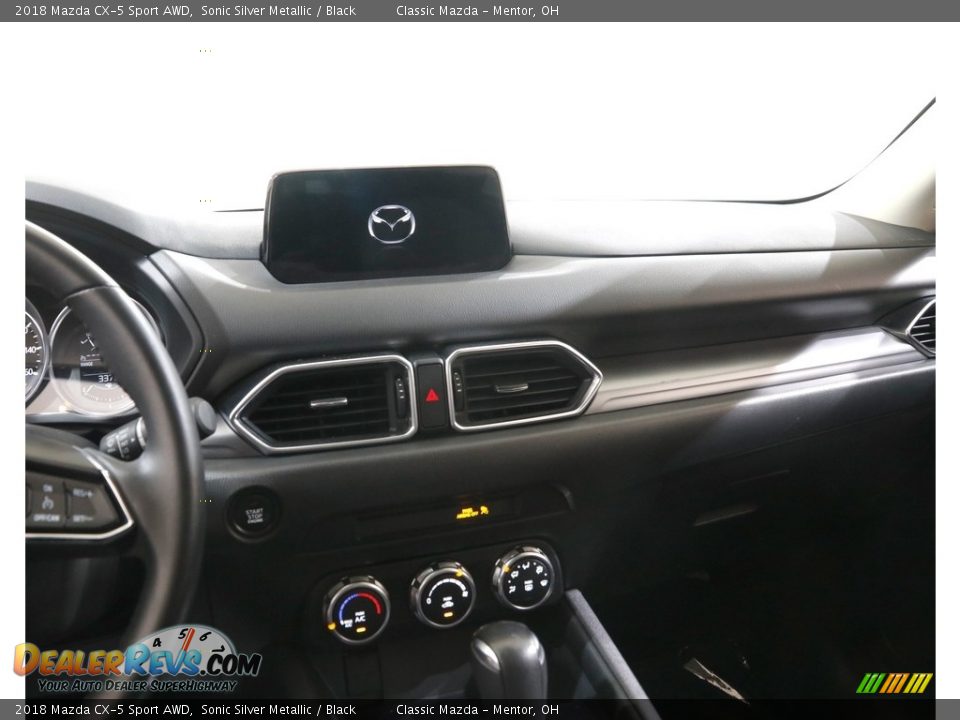 2018 Mazda CX-5 Sport AWD Sonic Silver Metallic / Black Photo #9