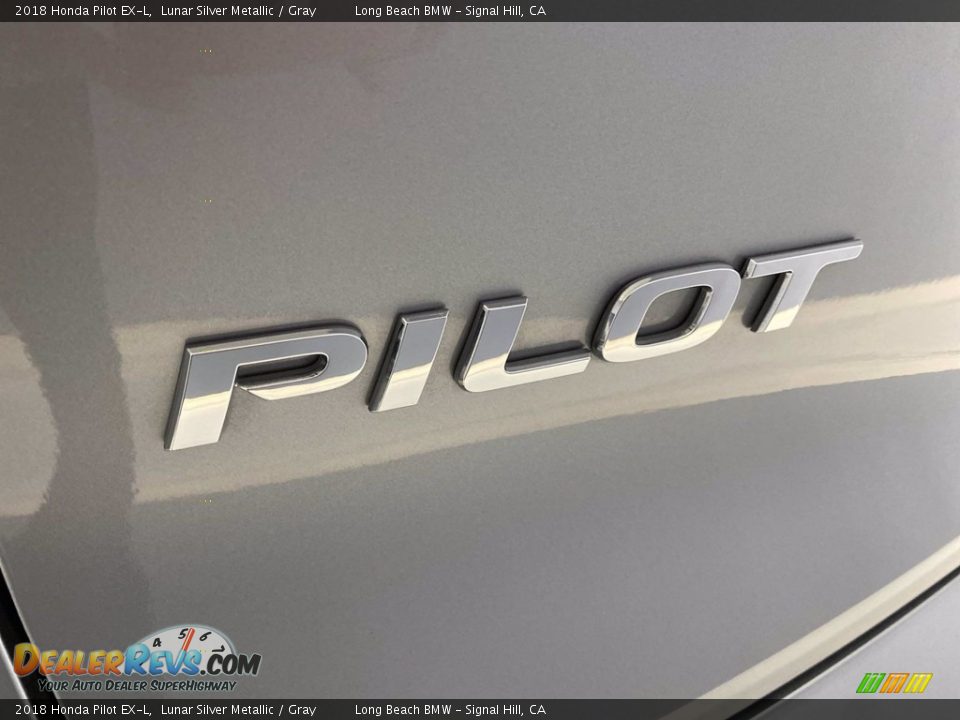 2018 Honda Pilot EX-L Lunar Silver Metallic / Gray Photo #11