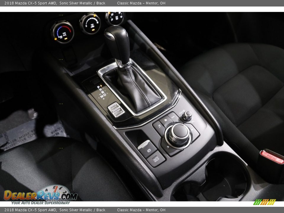2018 Mazda CX-5 Sport AWD Sonic Silver Metallic / Black Photo #12