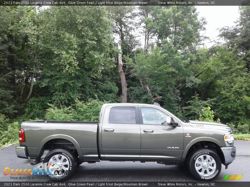 Olive Green Pearl 2021 Ram 2500 Laramie Crew Cab 4x4 Photo #5
