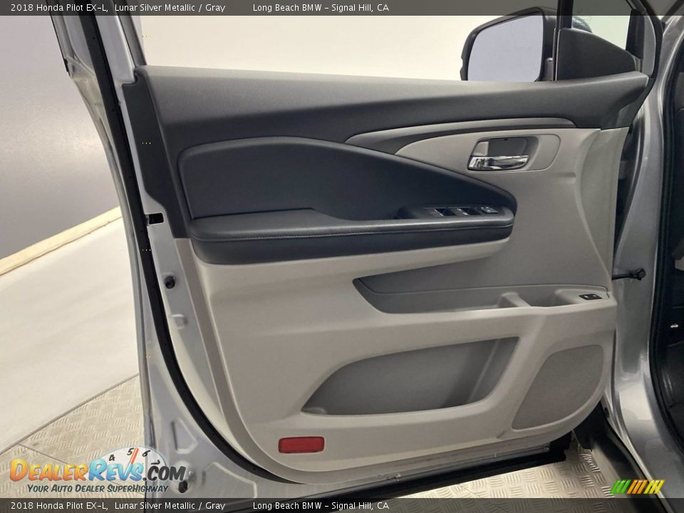 2018 Honda Pilot EX-L Lunar Silver Metallic / Gray Photo #13