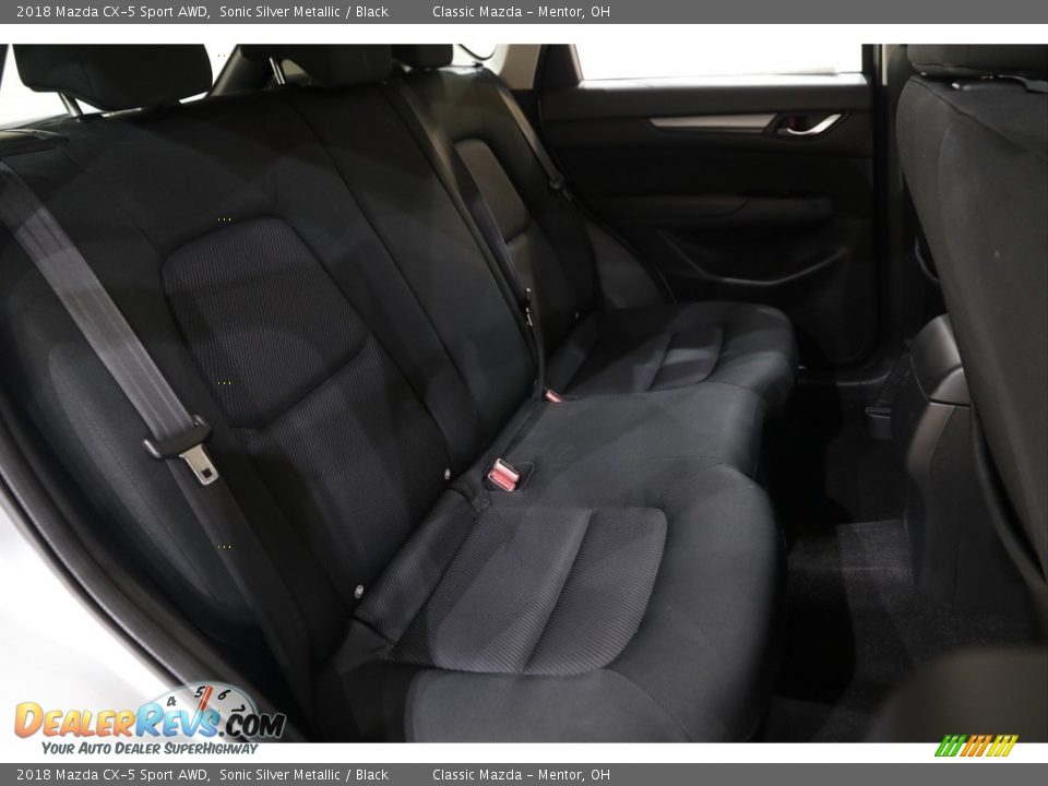 2018 Mazda CX-5 Sport AWD Sonic Silver Metallic / Black Photo #14