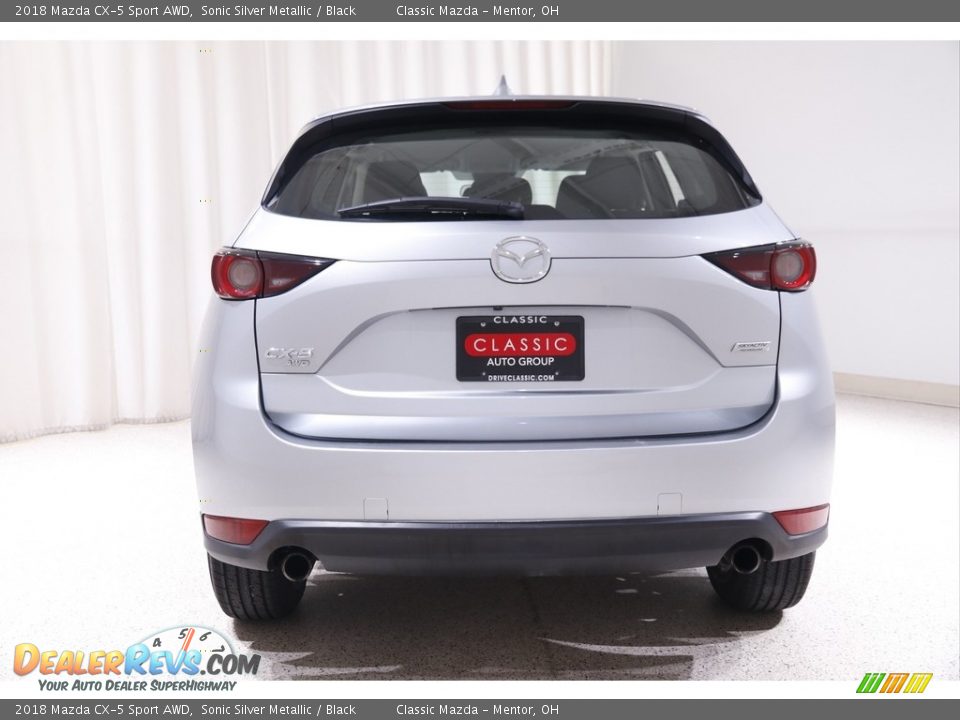 2018 Mazda CX-5 Sport AWD Sonic Silver Metallic / Black Photo #16