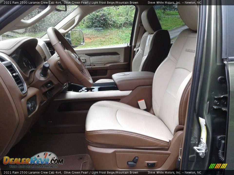 Front Seat of 2021 Ram 2500 Laramie Crew Cab 4x4 Photo #11