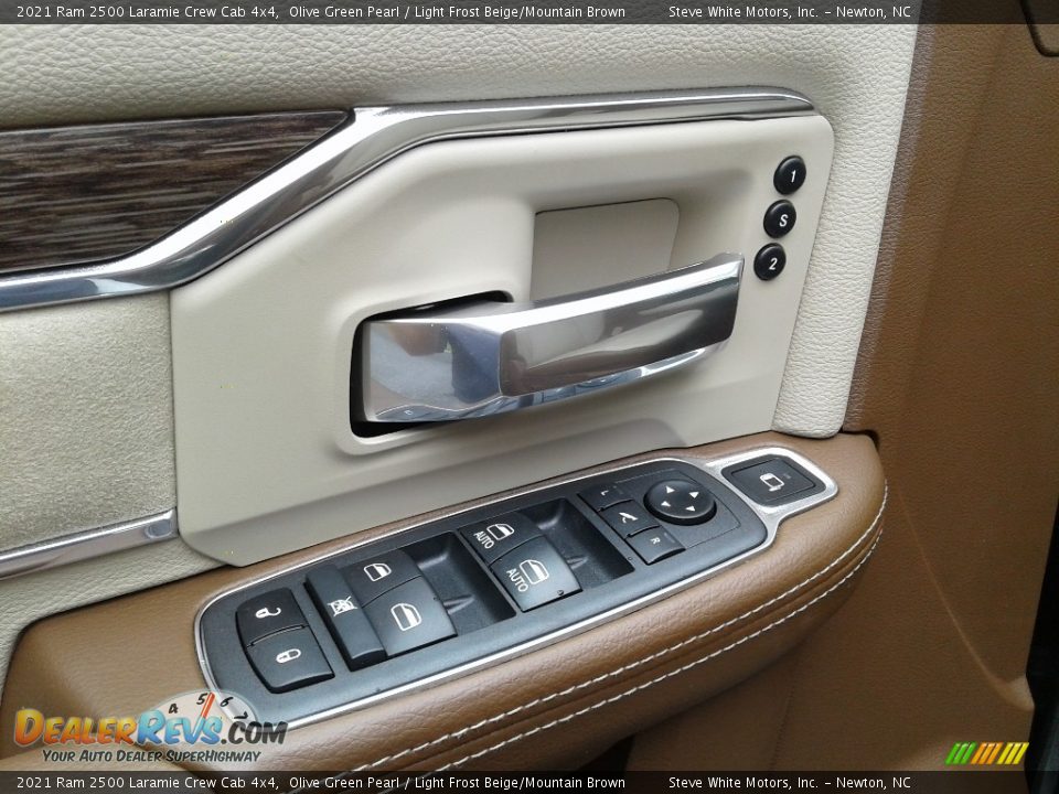 Door Panel of 2021 Ram 2500 Laramie Crew Cab 4x4 Photo #12