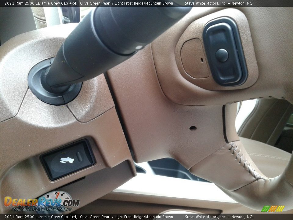 2021 Ram 2500 Laramie Crew Cab 4x4 Olive Green Pearl / Light Frost Beige/Mountain Brown Photo #13
