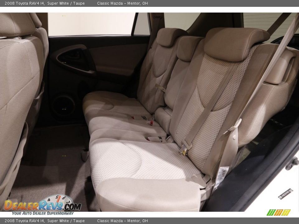2008 Toyota RAV4 I4 Super White / Taupe Photo #12