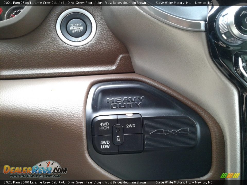 Controls of 2021 Ram 2500 Laramie Crew Cab 4x4 Photo #23