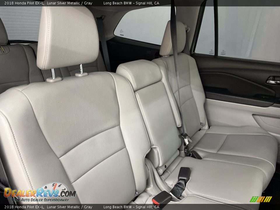 2018 Honda Pilot EX-L Lunar Silver Metallic / Gray Photo #33