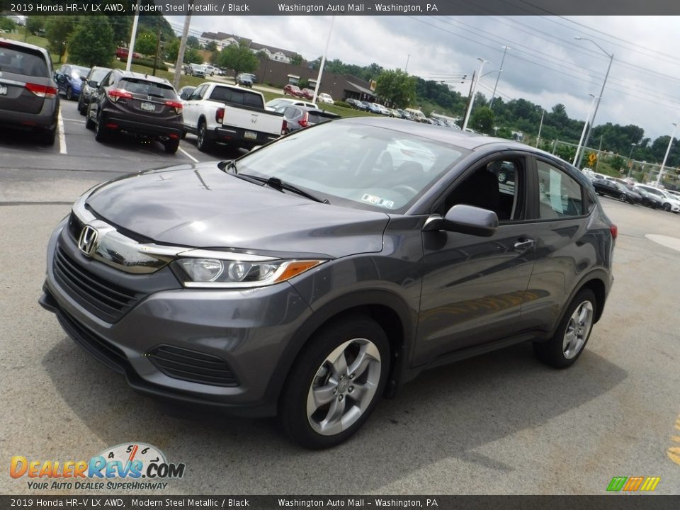2019 Honda HR-V LX AWD Modern Steel Metallic / Black Photo #5