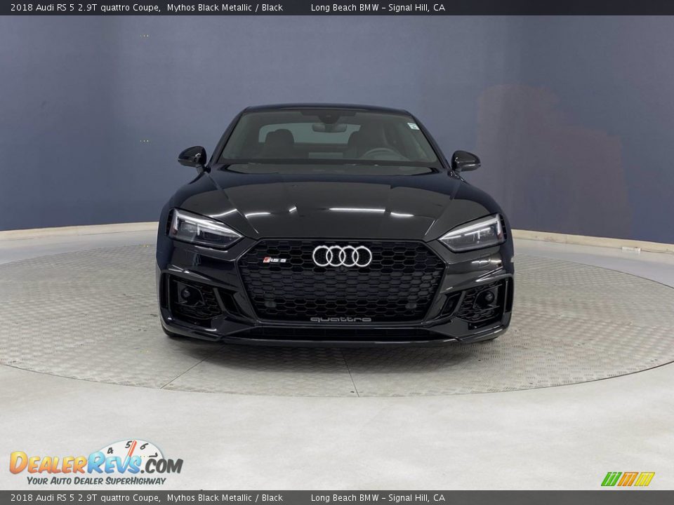 2018 Audi RS 5 2.9T quattro Coupe Mythos Black Metallic / Black Photo #2