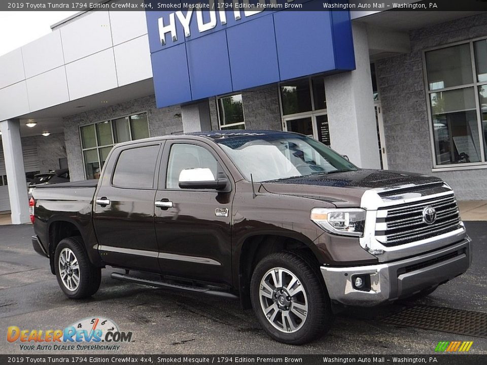 2019 Toyota Tundra 1794 Edition CrewMax 4x4 Smoked Mesquite / 1794 Edition Premium Brown Photo #1