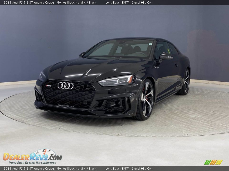 Mythos Black Metallic 2018 Audi RS 5 2.9T quattro Coupe Photo #3