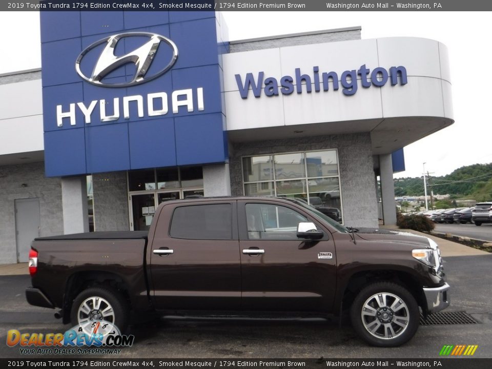 2019 Toyota Tundra 1794 Edition CrewMax 4x4 Smoked Mesquite / 1794 Edition Premium Brown Photo #2