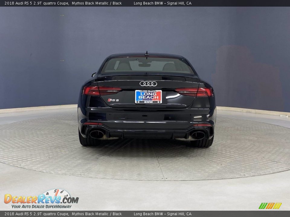 2018 Audi RS 5 2.9T quattro Coupe Mythos Black Metallic / Black Photo #4