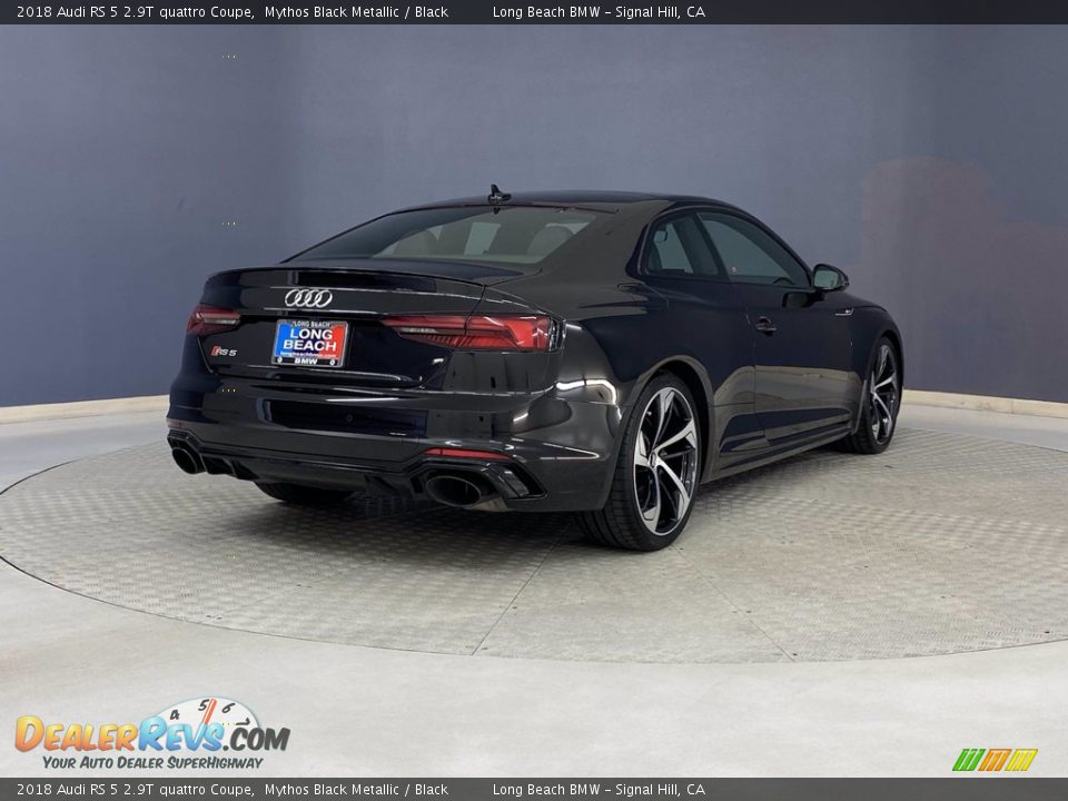 2018 Audi RS 5 2.9T quattro Coupe Mythos Black Metallic / Black Photo #5