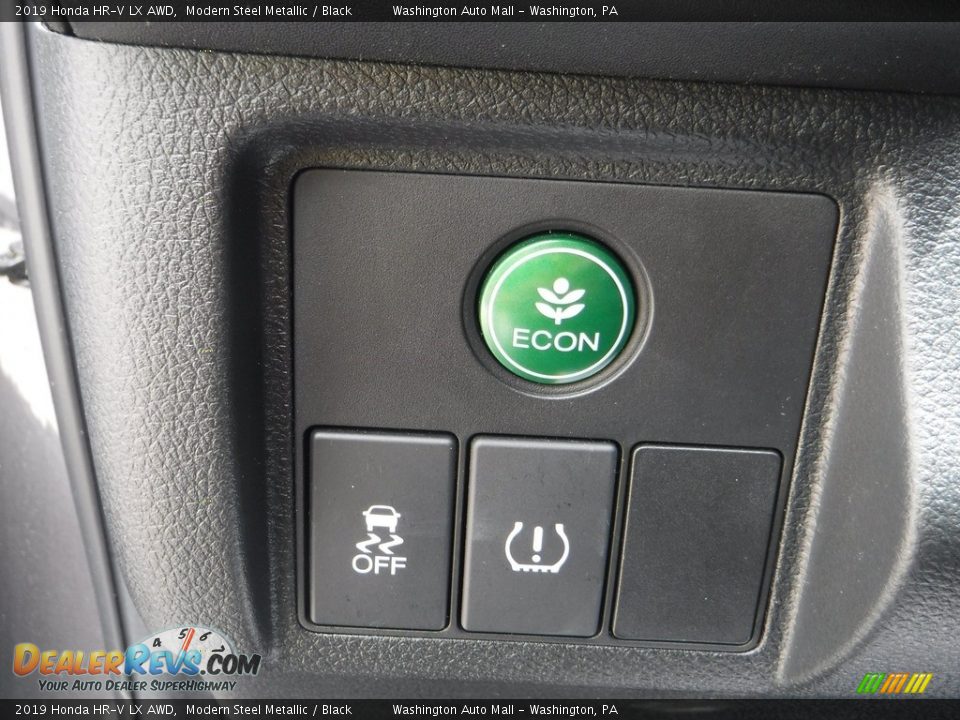 2019 Honda HR-V LX AWD Modern Steel Metallic / Black Photo #14