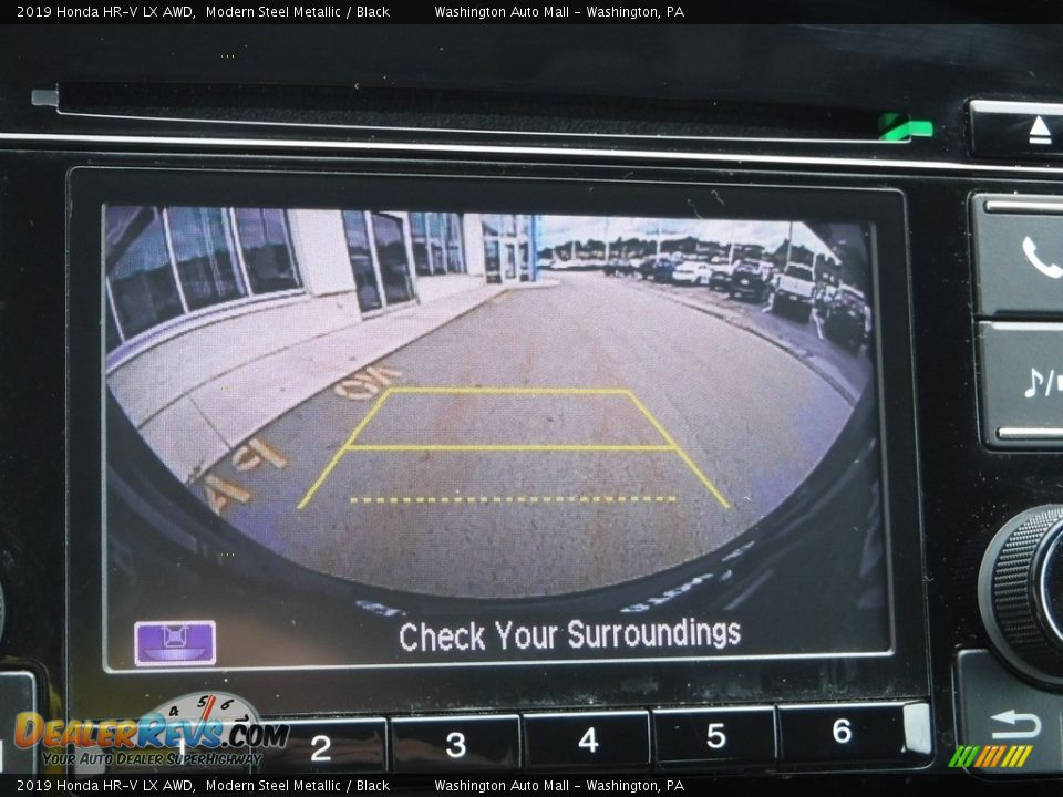 2019 Honda HR-V LX AWD Modern Steel Metallic / Black Photo #18