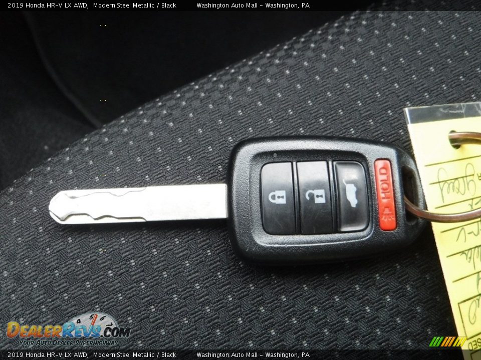 2019 Honda HR-V LX AWD Modern Steel Metallic / Black Photo #25