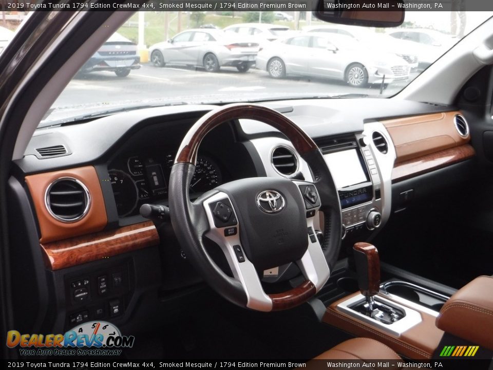 2019 Toyota Tundra 1794 Edition CrewMax 4x4 Smoked Mesquite / 1794 Edition Premium Brown Photo #18