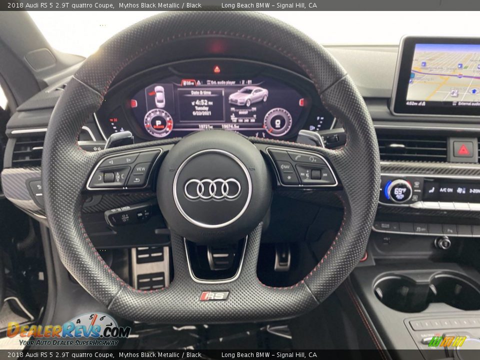 2018 Audi RS 5 2.9T quattro Coupe Steering Wheel Photo #18