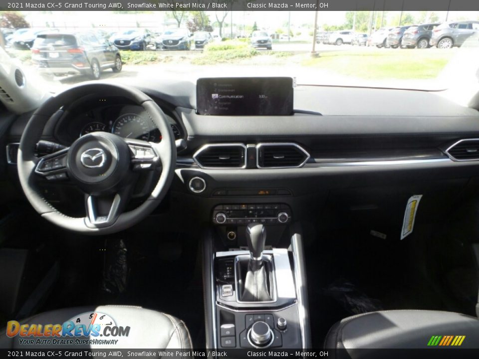 2021 Mazda CX-5 Grand Touring AWD Snowflake White Pearl Mica / Black Photo #3