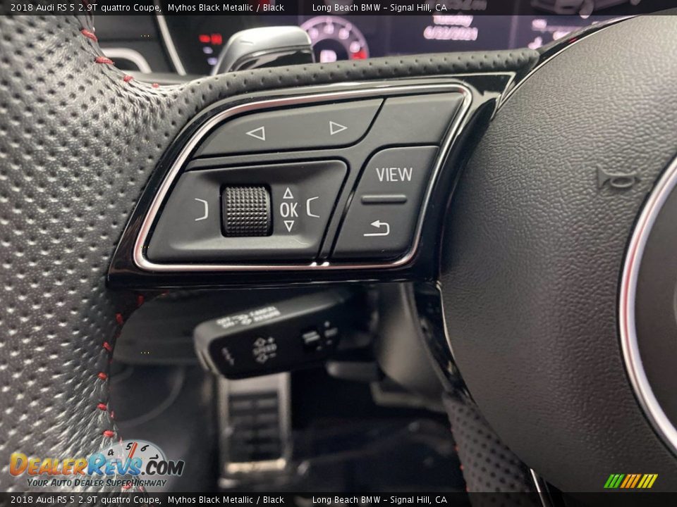 2018 Audi RS 5 2.9T quattro Coupe Steering Wheel Photo #19