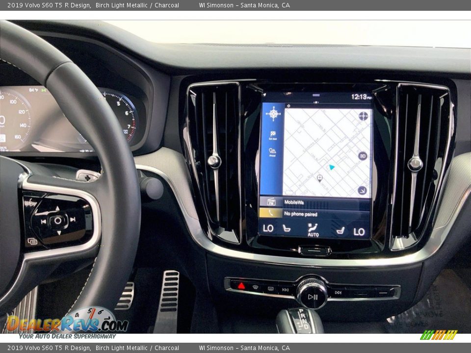 Navigation of 2019 Volvo S60 T5 R Design Photo #5