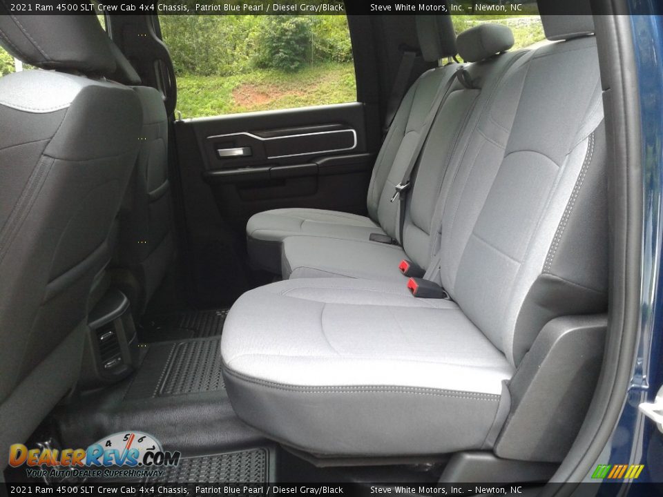 2021 Ram 4500 SLT Crew Cab 4x4 Chassis Patriot Blue Pearl / Diesel Gray/Black Photo #13
