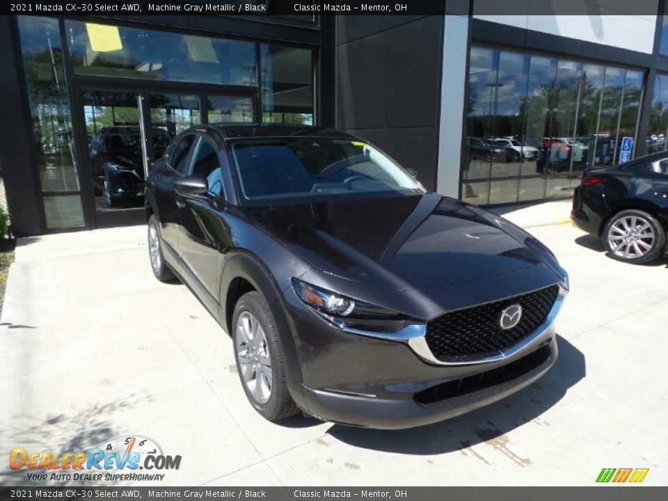 2021 Mazda CX-30 Select AWD Machine Gray Metallic / Black Photo #1