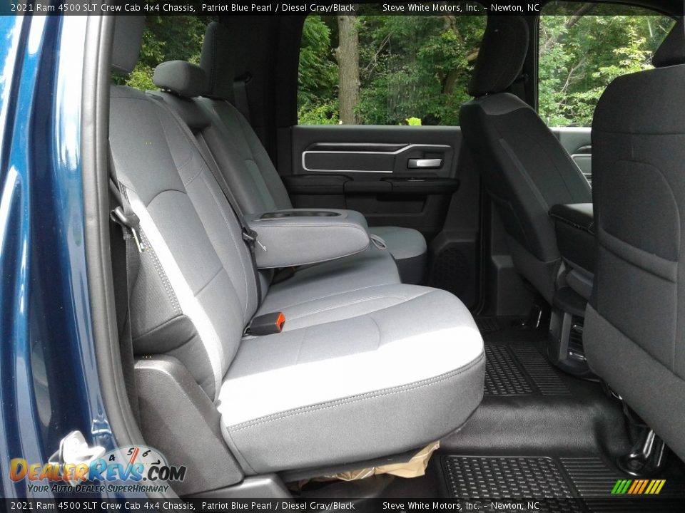 2021 Ram 4500 SLT Crew Cab 4x4 Chassis Patriot Blue Pearl / Diesel Gray/Black Photo #15