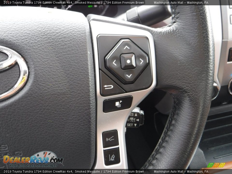 2019 Toyota Tundra 1794 Edition CrewMax 4x4 Steering Wheel Photo #27
