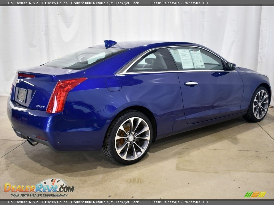Opulent Blue Metallic 2015 Cadillac ATS 2.0T Luxury Coupe Photo #2
