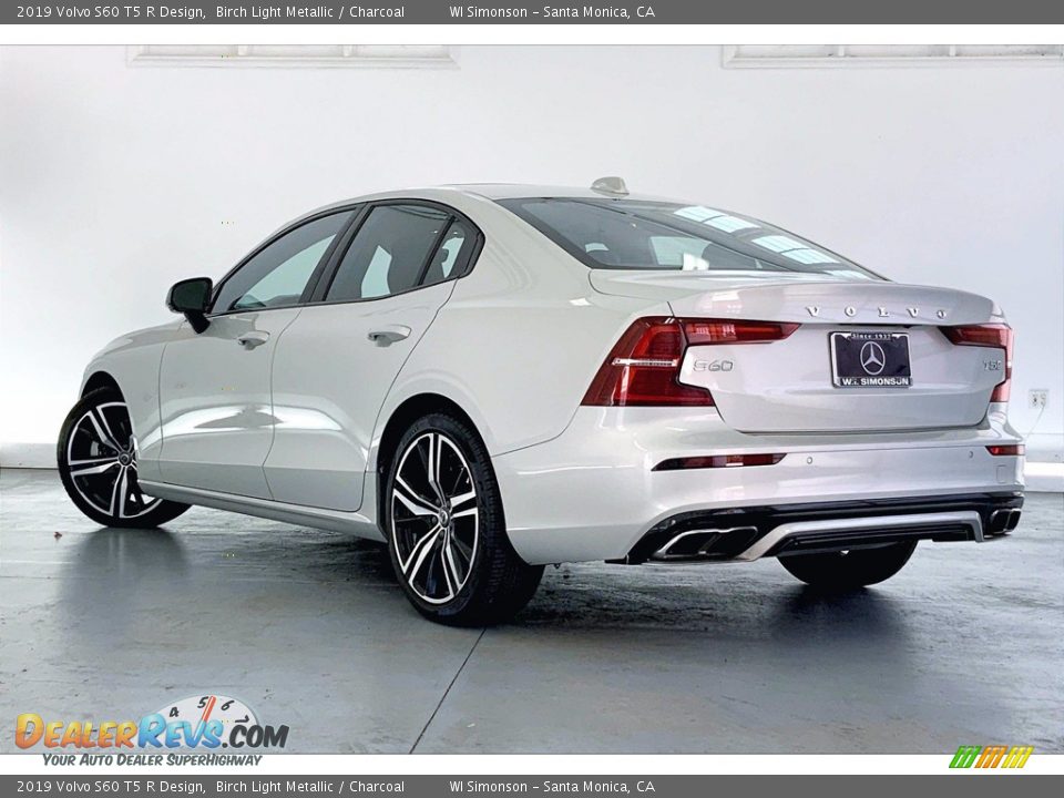 2019 Volvo S60 T5 R Design Birch Light Metallic / Charcoal Photo #10