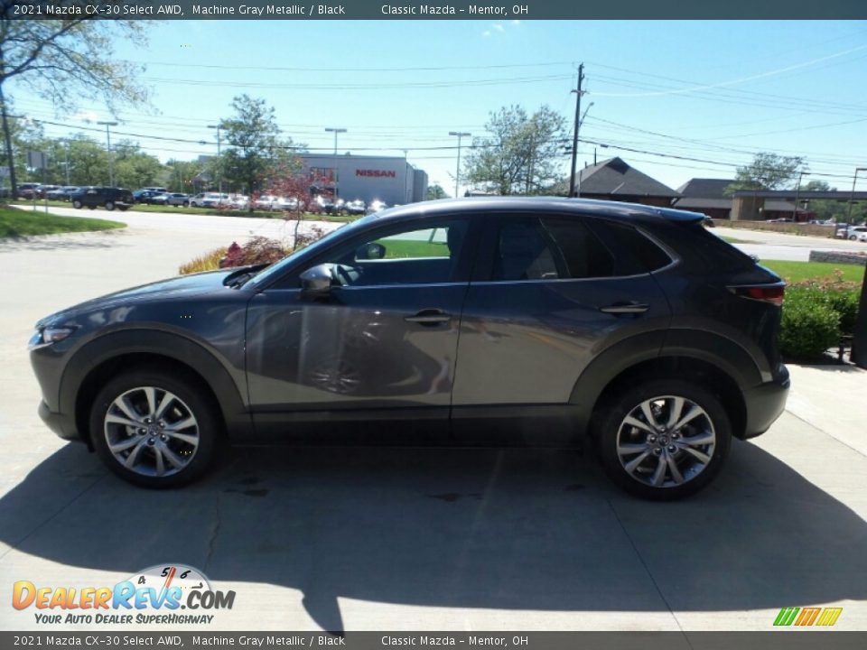 2021 Mazda CX-30 Select AWD Machine Gray Metallic / Black Photo #6