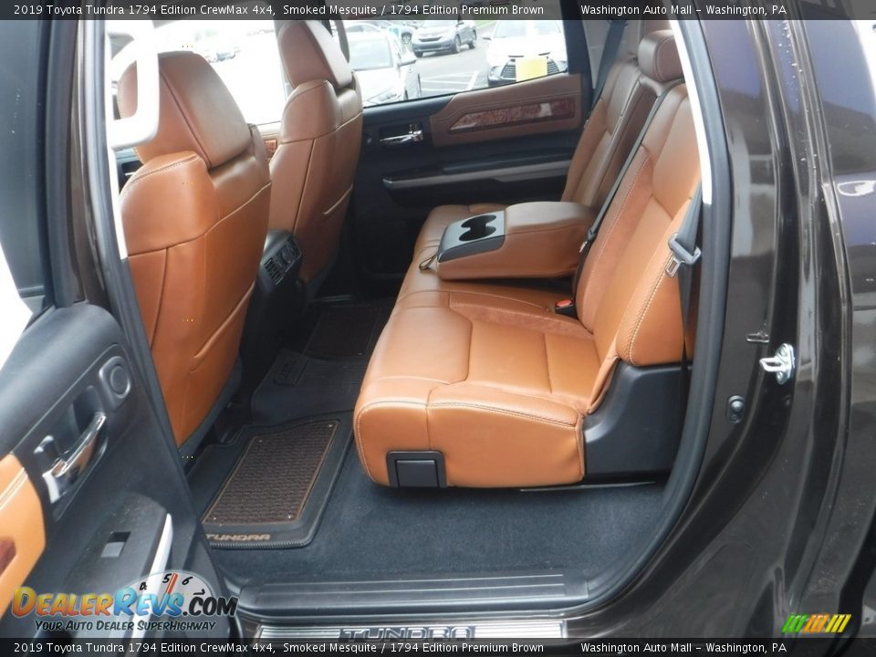 Rear Seat of 2019 Toyota Tundra 1794 Edition CrewMax 4x4 Photo #31