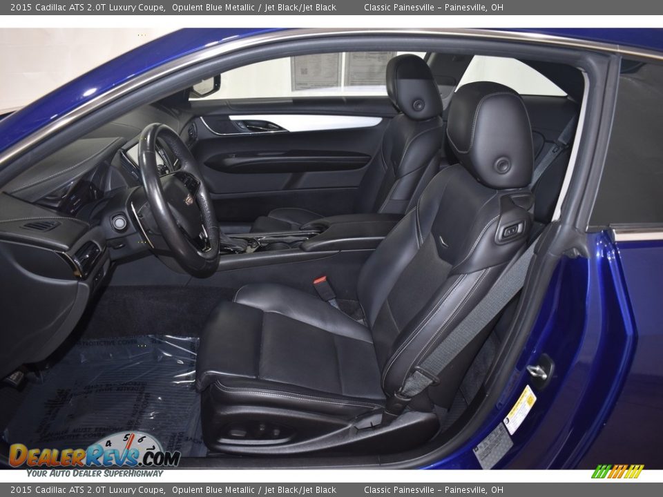 Jet Black/Jet Black Interior - 2015 Cadillac ATS 2.0T Luxury Coupe Photo #7
