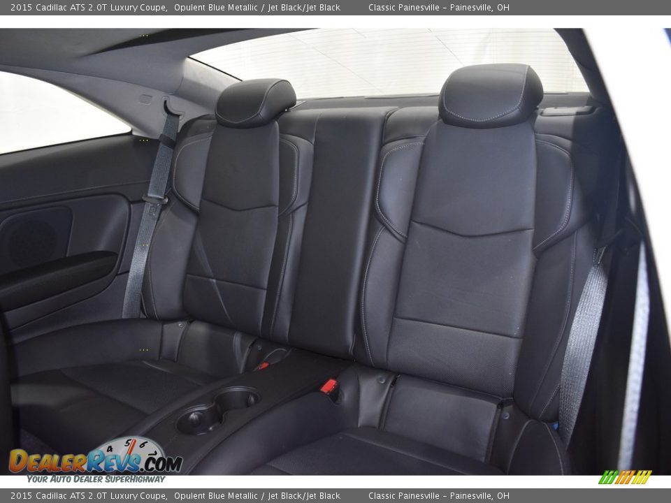 Rear Seat of 2015 Cadillac ATS 2.0T Luxury Coupe Photo #8