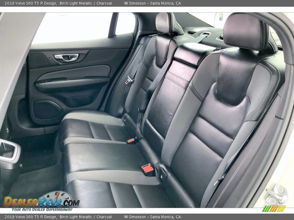 Rear Seat of 2019 Volvo S60 T5 R Design Photo #20