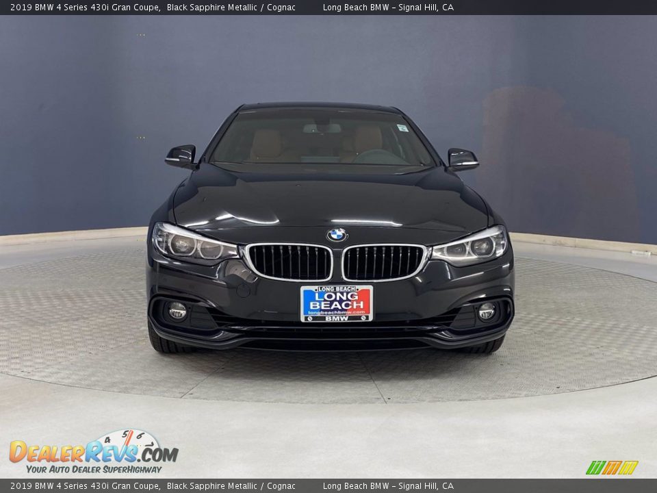 2019 BMW 4 Series 430i Gran Coupe Black Sapphire Metallic / Cognac Photo #2