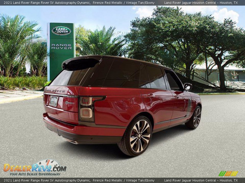 2021 Land Rover Range Rover SV Autobiography Dynamic Firenze Red Metallic / Vintage Tan/Ebony Photo #2