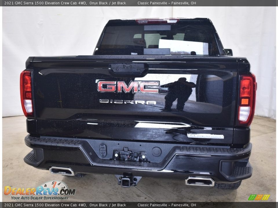 2021 GMC Sierra 1500 Elevation Crew Cab 4WD Onyx Black / Jet Black Photo #3