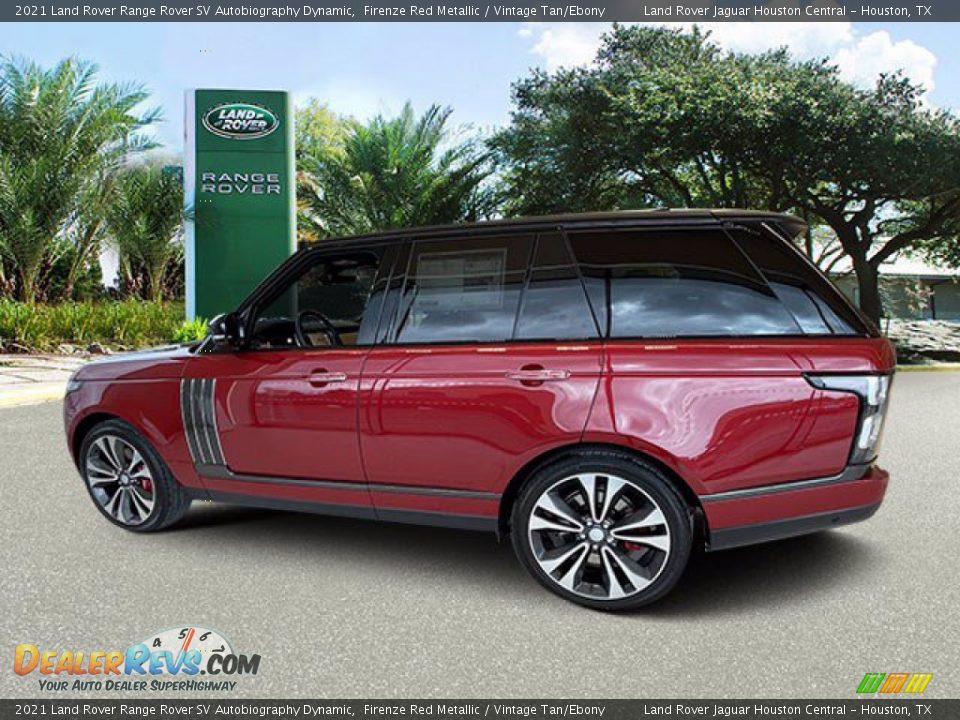 2021 Land Rover Range Rover SV Autobiography Dynamic Firenze Red Metallic / Vintage Tan/Ebony Photo #6