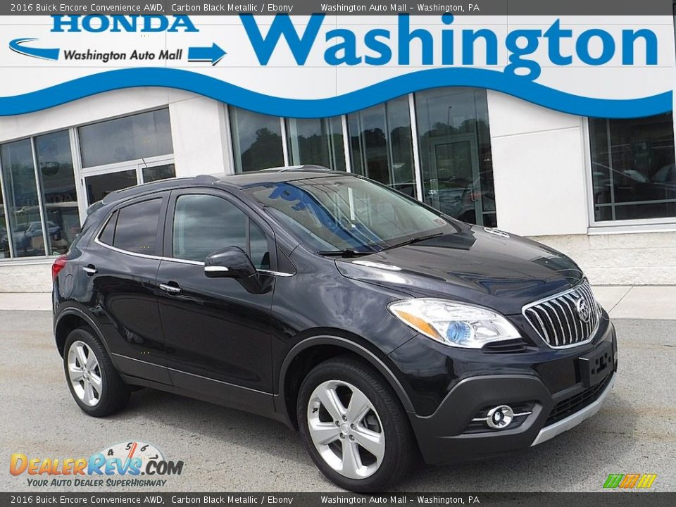 2016 Buick Encore Convenience AWD Carbon Black Metallic / Ebony Photo #1