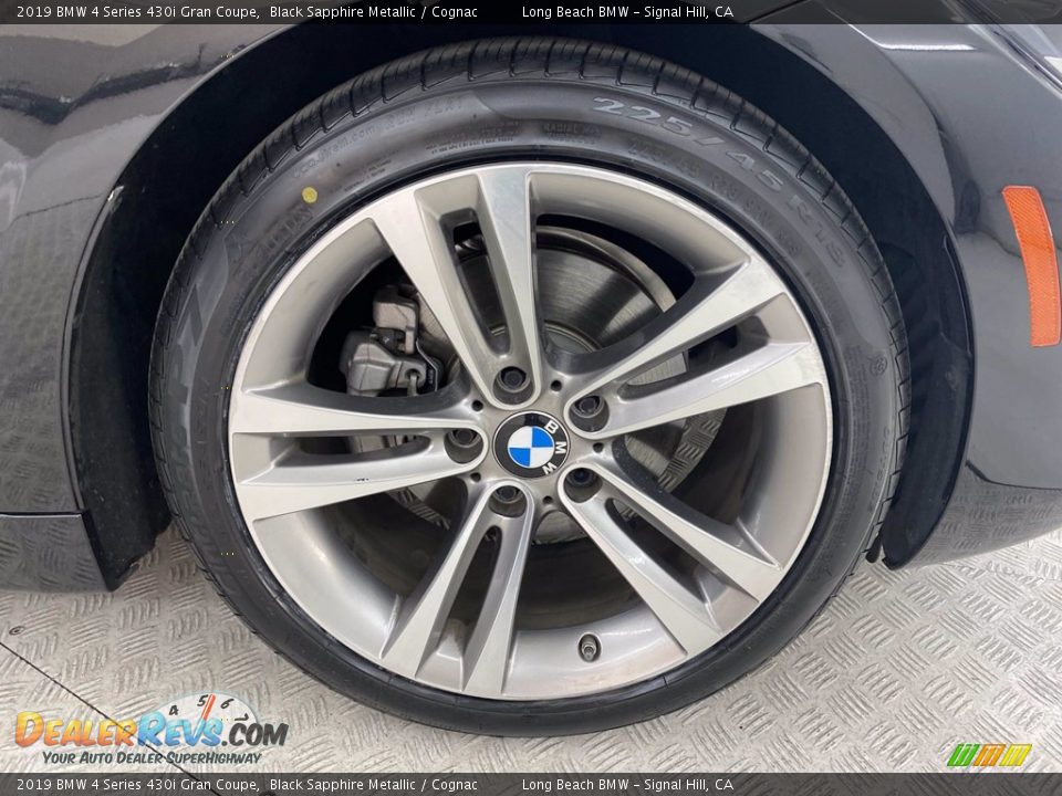 2019 BMW 4 Series 430i Gran Coupe Black Sapphire Metallic / Cognac Photo #6
